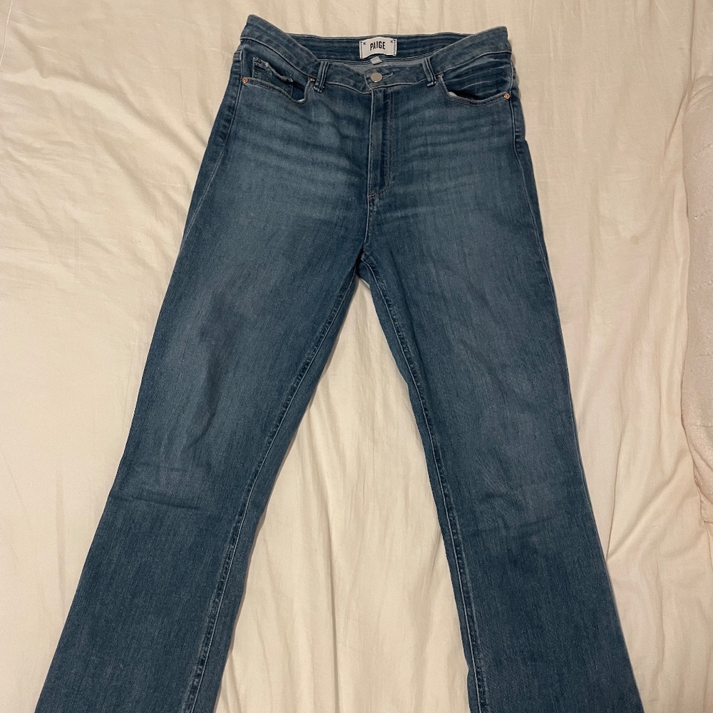 PAIGE Colette Crop Flare Jeans